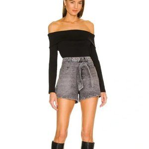 NWT Veronica Beard Fawsett Top in Black Size XL